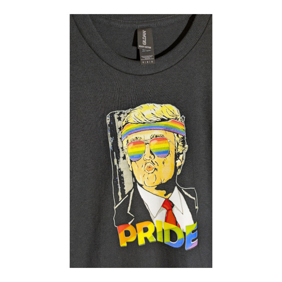 Trump Colorful Graphic Tee Shirt - Size M - All Genders - Picture 4 of 6